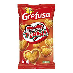 Corazones Tijuana 65gr Grefusa